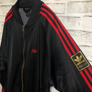 Originals（adidas） - XL⭐️adidas トラックジャケット レザーパッチ ...