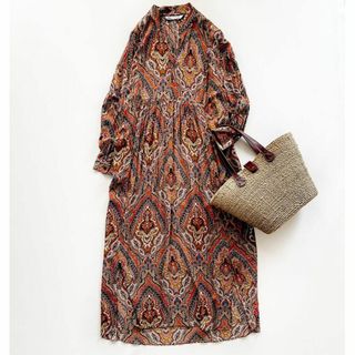 アウター ジャケット 【タグ付未使用】ZARA♡ザラ ロングワンピース