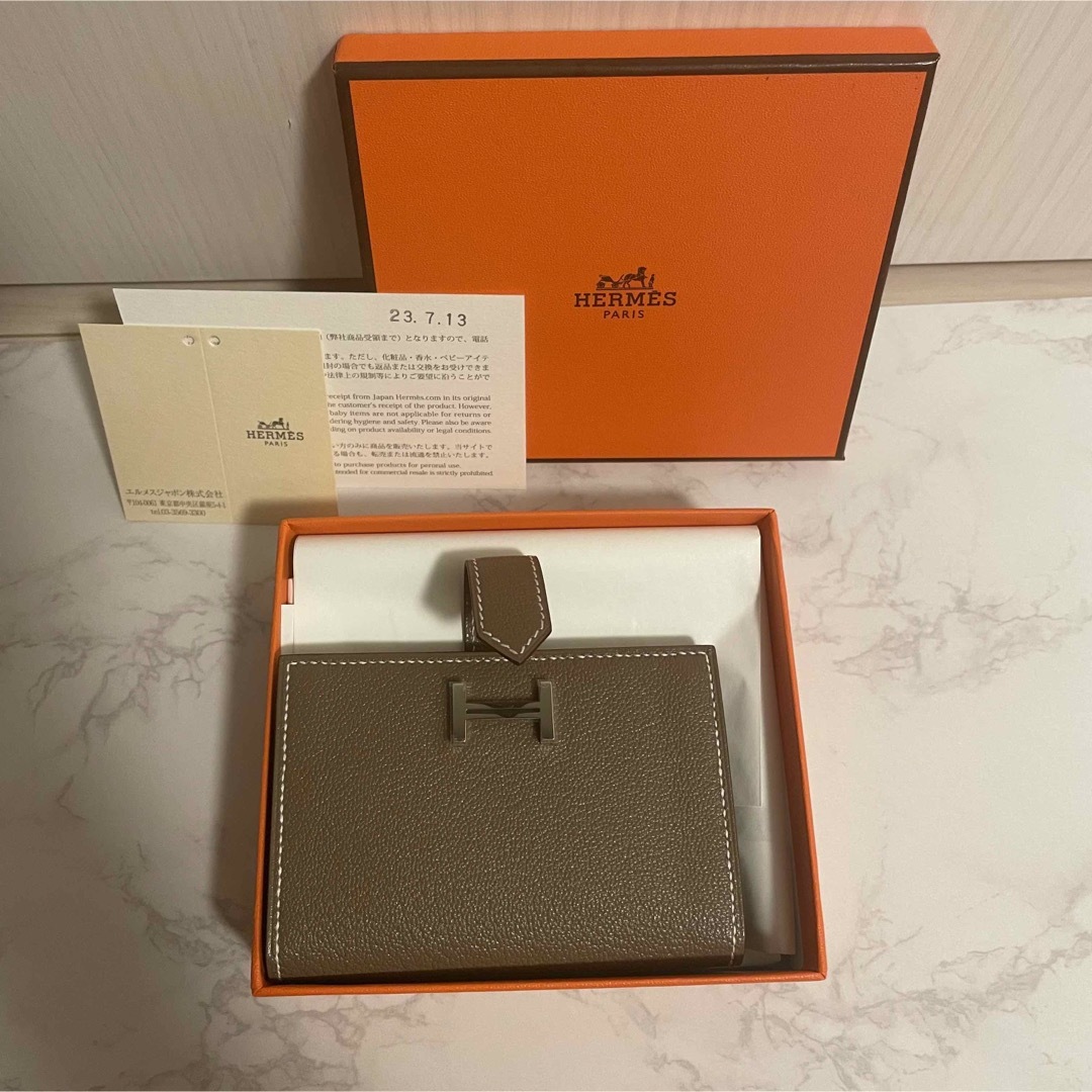 【新品未使用】HERMES エルメス ベアン カードケース名刺入れ/定期入れ