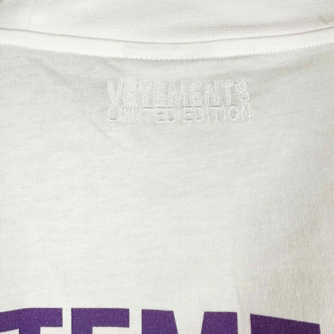 新品100%本物 vetements レインボー ロゴ Tシャツ ヴェトモン S