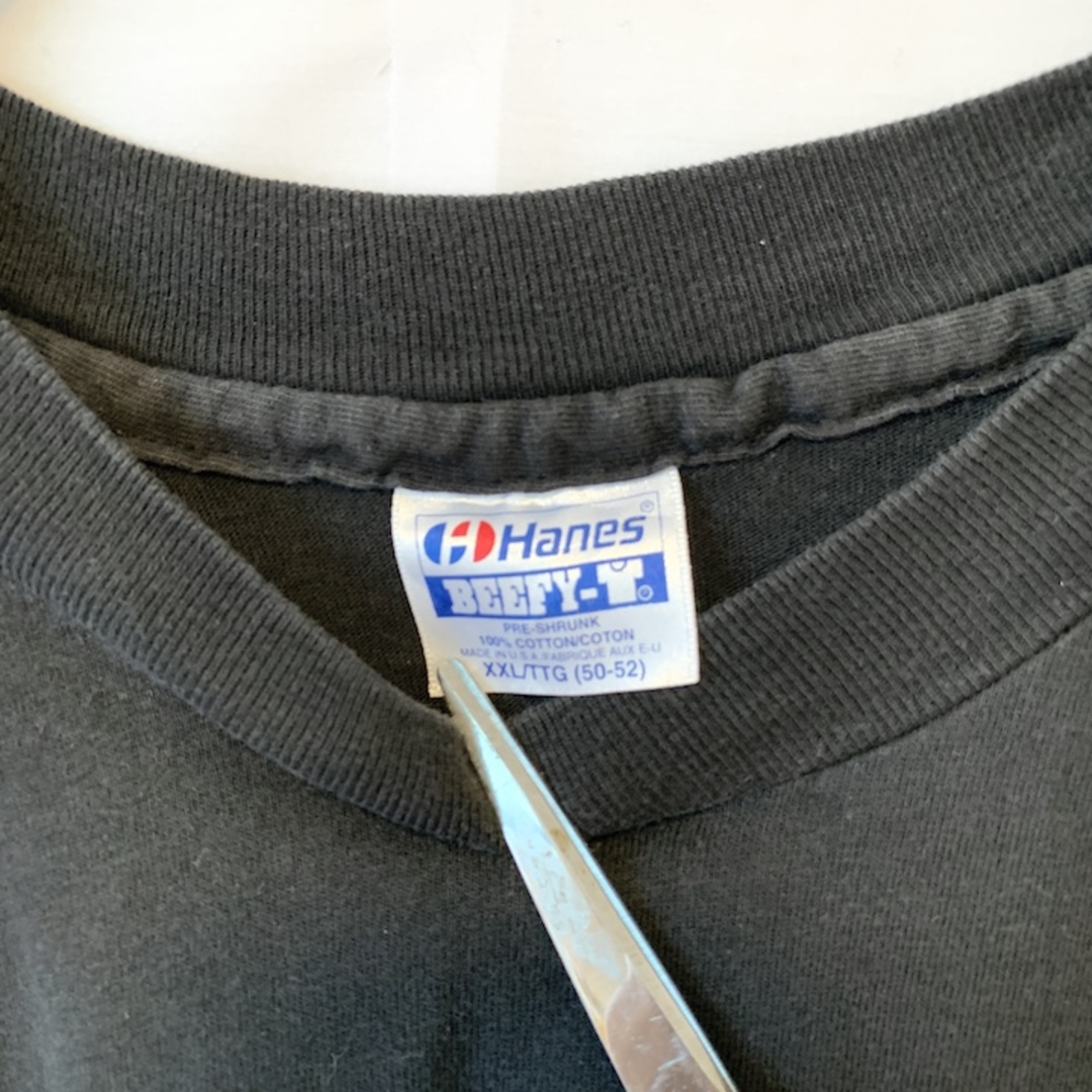 Hanes(ヘインズ)の90s 古着 ヘインズ Tシャツ アメリカ オーバーサイズ ゆるダボ XXL  メンズのトップス(Tシャツ/カットソー(半袖/袖なし))の商品写真