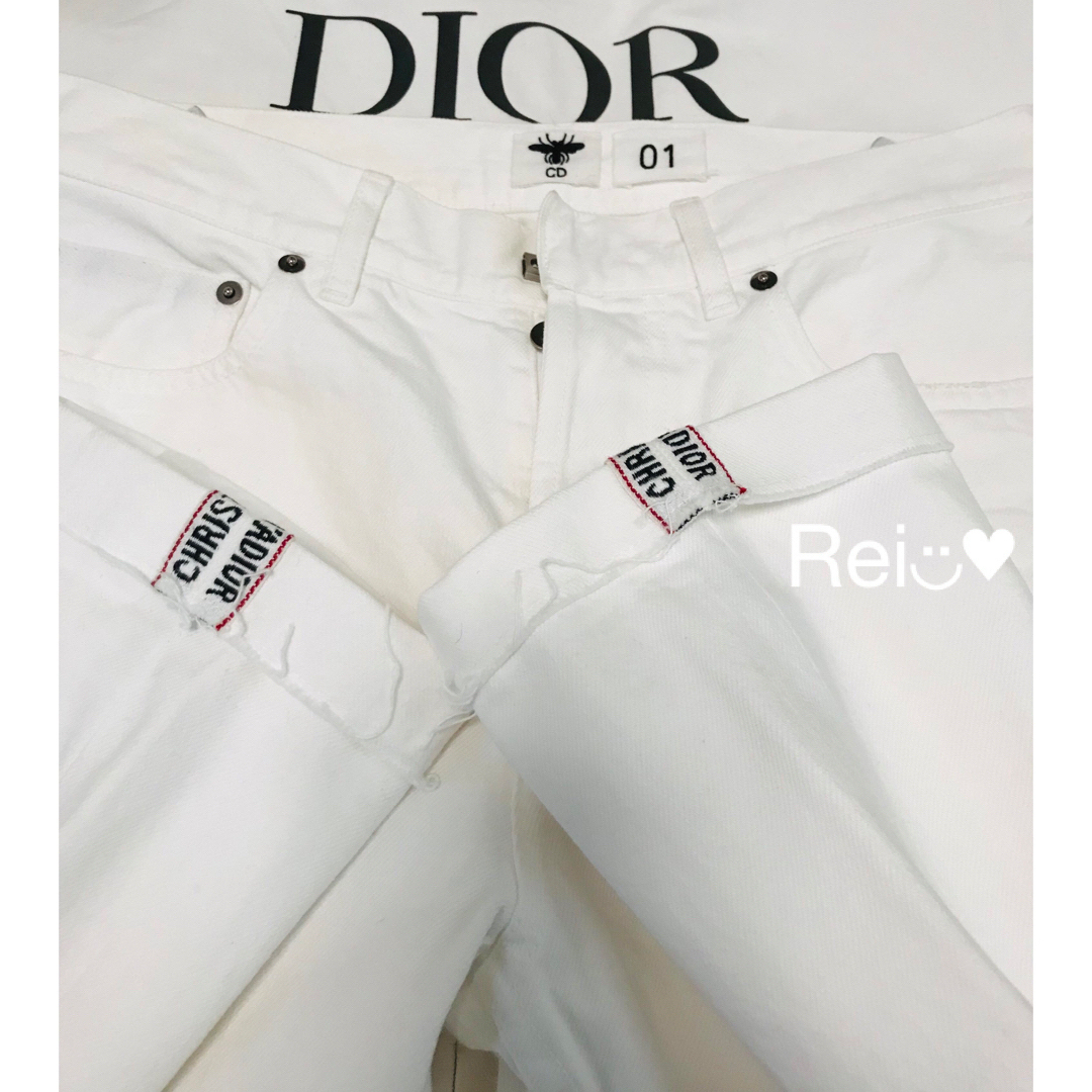 Christian Dior(クリスチャンディオール)の【美品】DIOR ボーイフレンドジーンズ　36 レディースのパンツ(デニム/ジーンズ)の商品写真