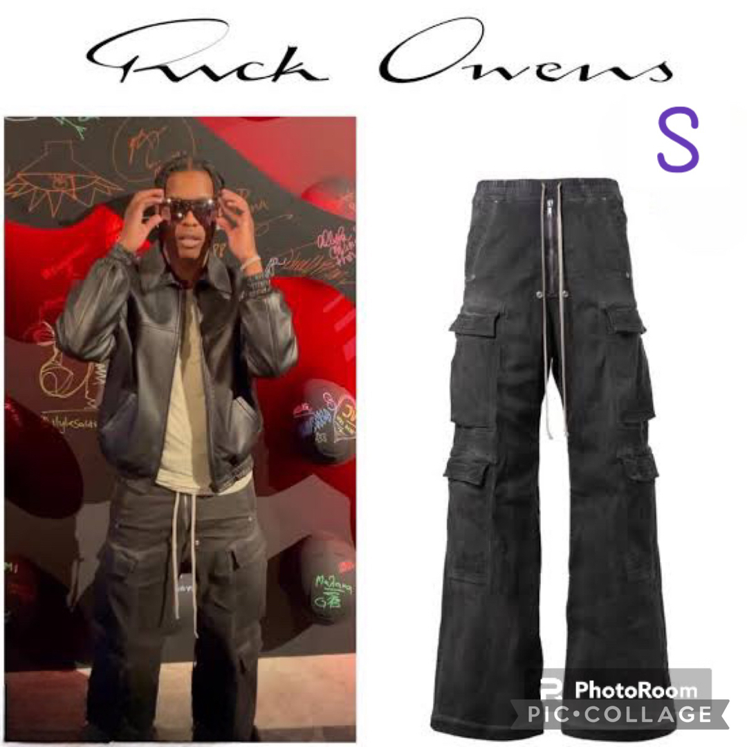 RICK OWENS EDFU CARGO JUMBO 23ss カーゴパンツ