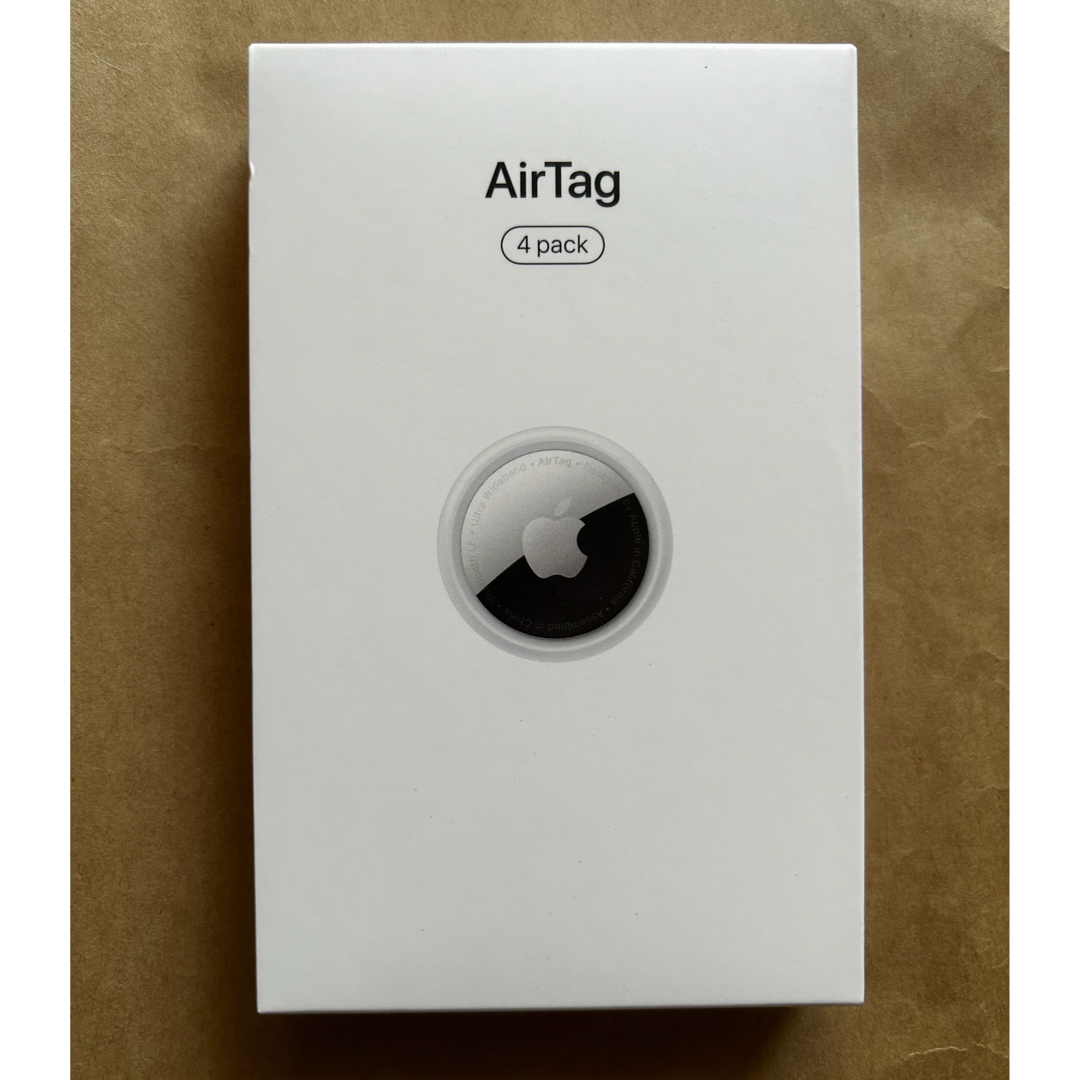 Apple AirTag 本体 / 4個入り　新品未開封