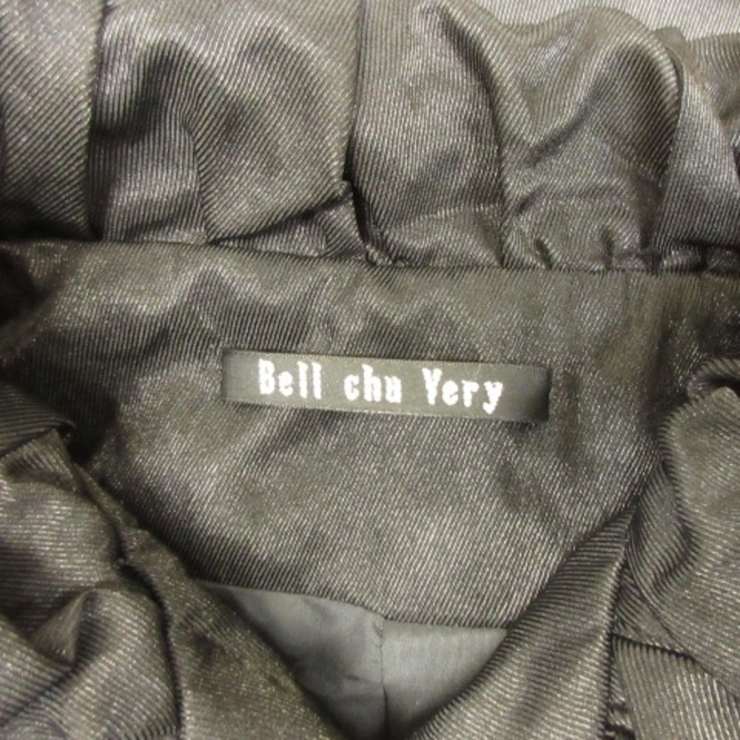 bell chu very 変形 コート スプリング ナイロン 黒 ブラック F