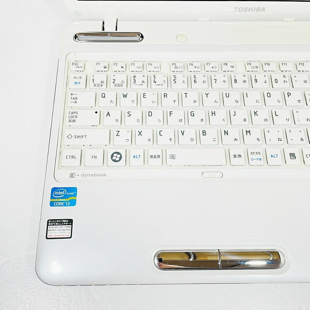 綺麗な白✨すぐ使えるノートパソコン オフィス付き✨写真たっぷり保存✨初心者OK✨