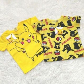 ポケモン - Ｒ ポケットモンスター ピカチュウ 半袖 Tシャツ２枚セット