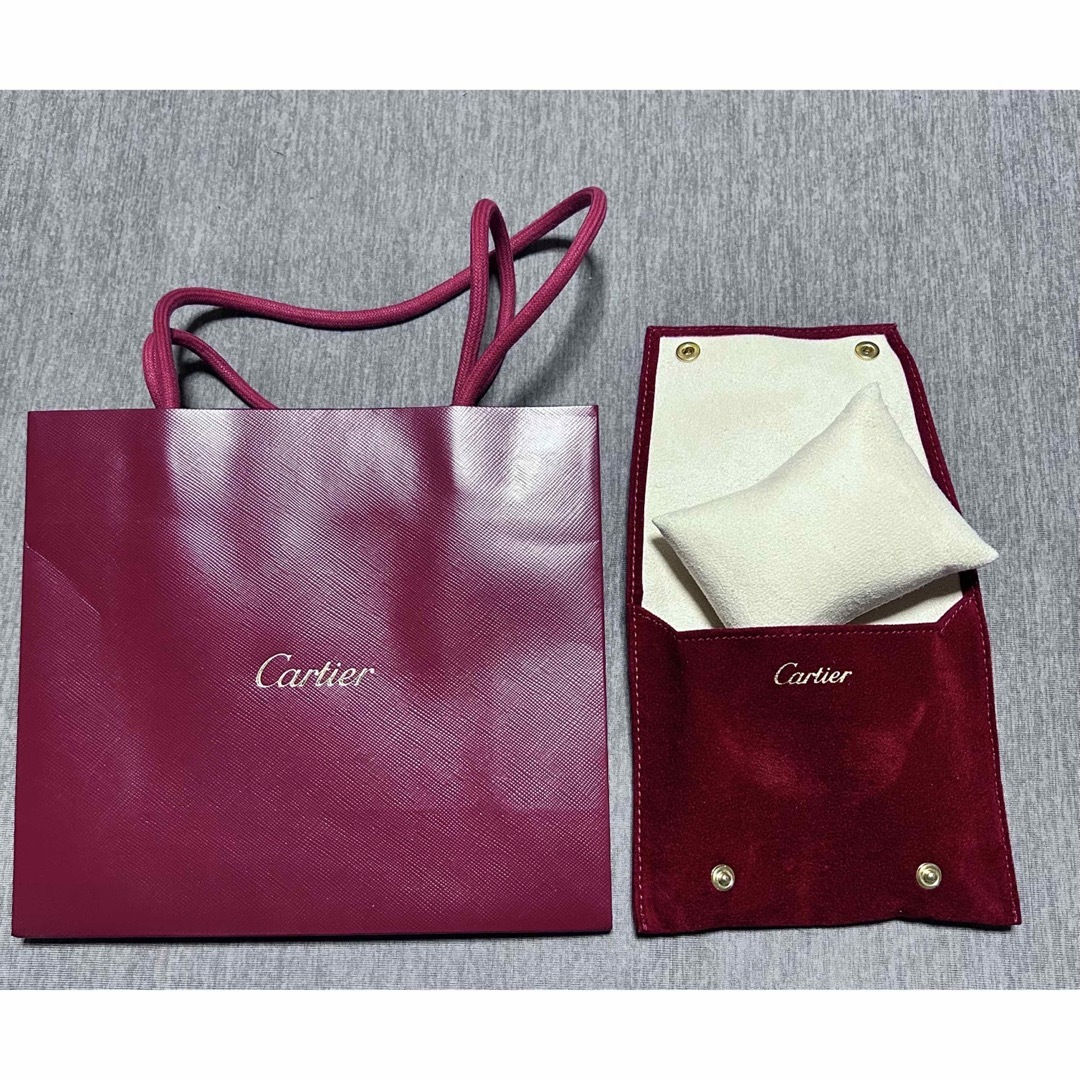 Cartier(カルティエ)のカルティエ　ジュエリーポーチ&ショップ袋 レディースのファッション小物(ポーチ)の商品写真