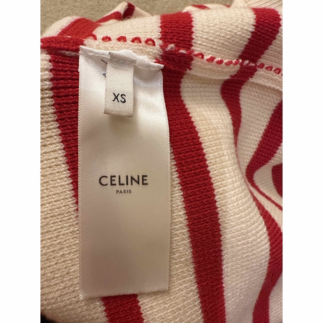 celine(セリーヌ)のセリーヌ　ボーダーニット レディースのトップス(ニット/セーター)の商品写真