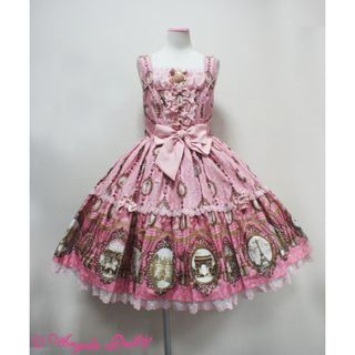 アンジェリックプリティー(Angelic Pretty)のカメオウィンドウ　ティアードJSK(ひざ丈ワンピース)