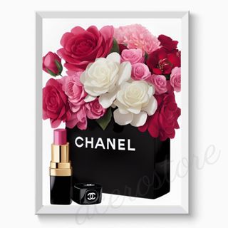 G025 アートポスター シャネル CHANEL【フレーム選択可】(アート/写真)