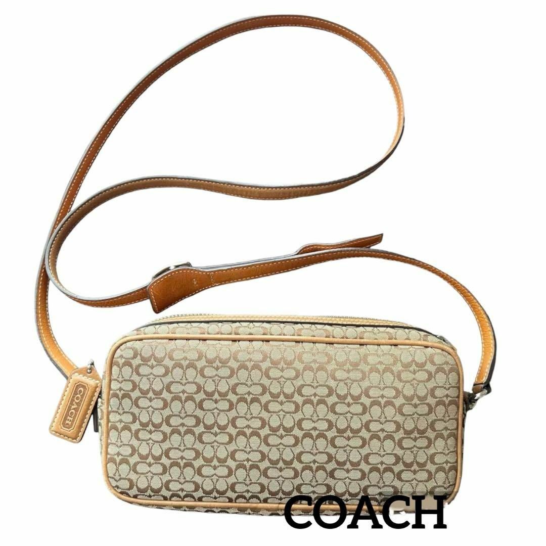 COACH(コーチ)のコーチ COACH シグネチャー ミニショルダーバッグ レディースのバッグ(ショルダーバッグ)の商品写真