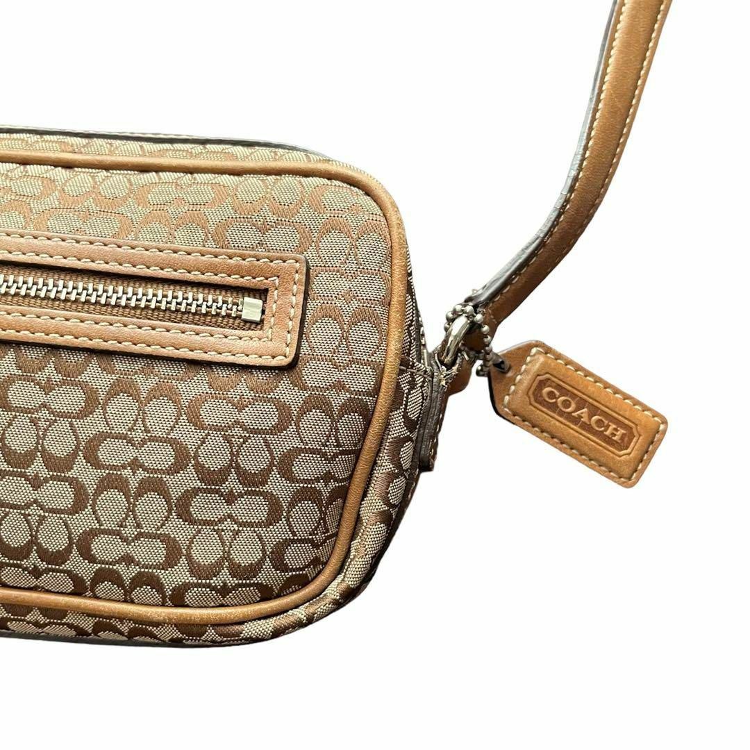 COACH(コーチ)のコーチ COACH シグネチャー ミニショルダーバッグ レディースのバッグ(ショルダーバッグ)の商品写真