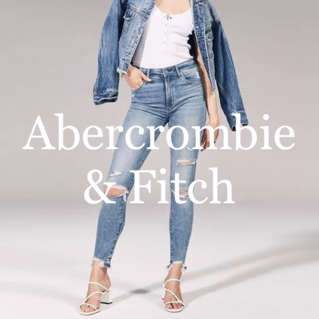 AbercrombieFitch Abercrombie  Fitch ウルトラハイライズ スーパースキニーの通販 by Ura's shop｜ アバクロンビーアンドフィッチならラクマ