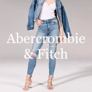 アバクロンビーアンドフィッチ(Abercrombie&Fitch)のAbercrombie & Fitch ウルトラハイライズ スーパースキニー(デニム/ジーンズ)