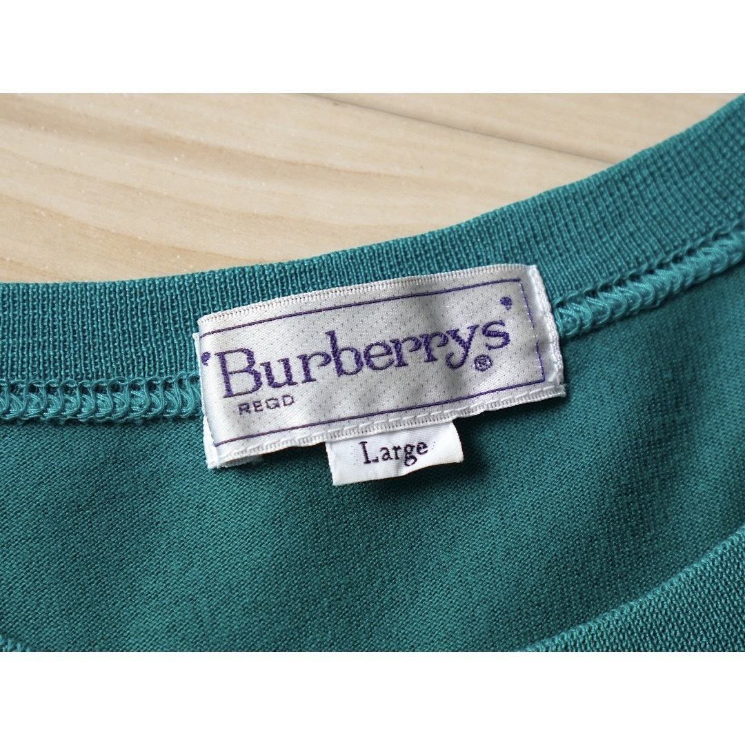 BURBERRY(バーバリー)の90s 古着 Burberrys 半袖 Tシャツ ホース刺繍 メンズのトップス(Tシャツ/カットソー(半袖/袖なし))の商品写真