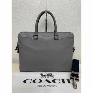 COACH - 【美品】定価7.9万 コーチ メンテ済み ビジネス 2way バッグ