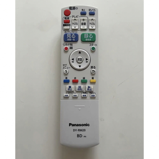 パナソニック(Panasonic)のPanasonic 液晶テレビ用 かんたんリモコン DY-RM20-W 中古(その他)