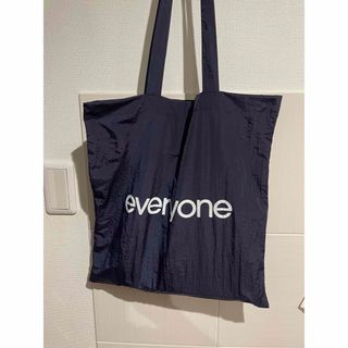 everyone nylon logo tote ブラック  ennoy 三好