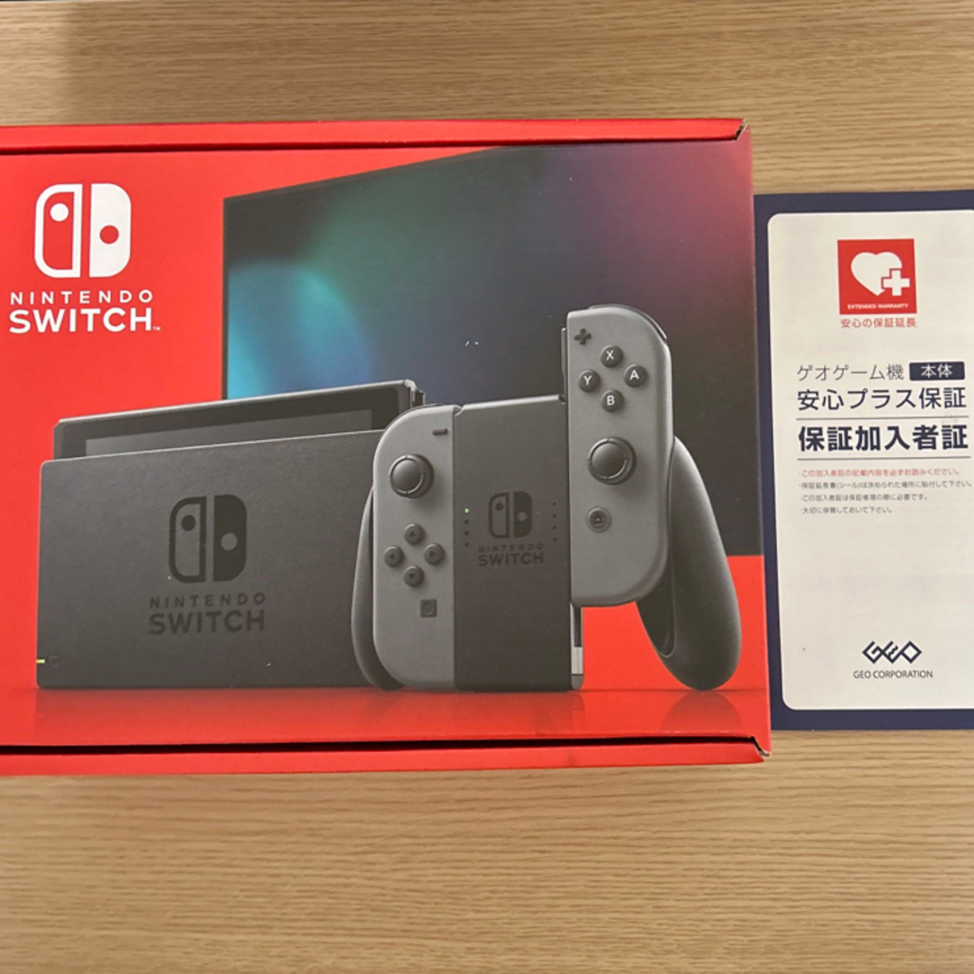 新品に近い】nintendo switch 本体 - 家庭用ゲーム機本体