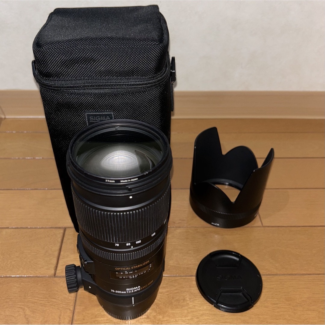 SIGMA(シグマ)の【最終価格】APO70-200F2.8EX DG OS HSM/C スマホ/家電/カメラのカメラ(レンズ(ズーム))の商品写真