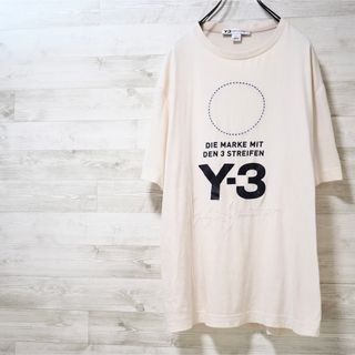 ワイスリー(Y-3)のY-3 18SS M’s Stacked Logo S/S Tee-Beg/S(Tシャツ/カットソー(半袖/袖なし))