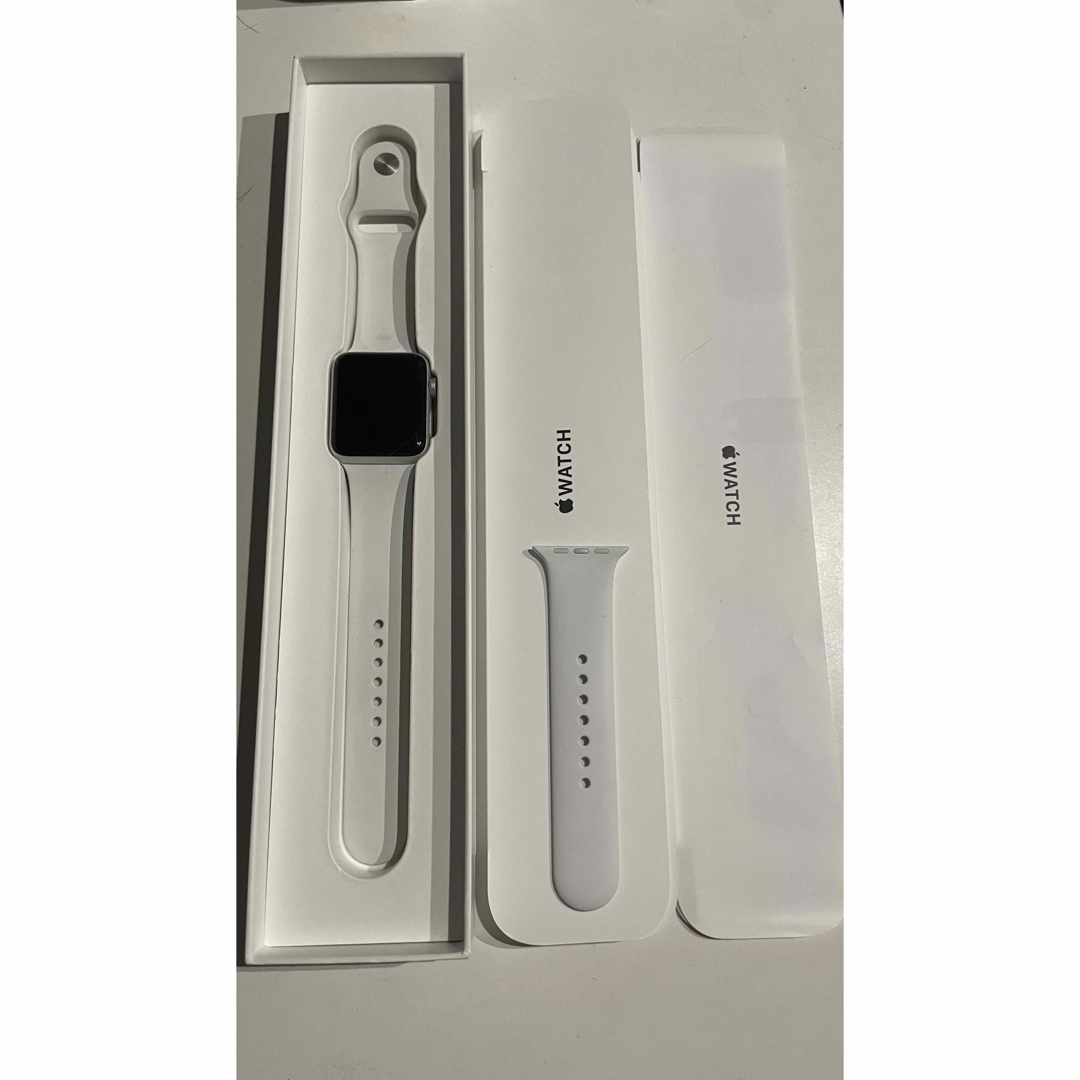 Apple Watch3  42mm silver aluminum メンズの時計(腕時計(デジタル))の商品写真