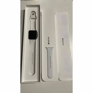 Apple Watch3  42mm silver aluminum(腕時計(デジタル))