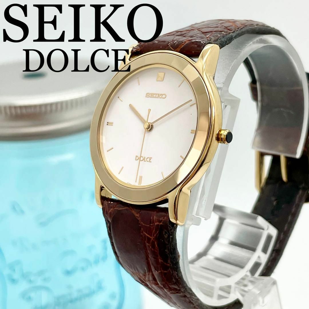 SEIKO(セイコー)の126 SEIKO セイコー時計　メンズ腕時計　Dolce 超硬ガラス　高級 メンズの時計(腕時計(アナログ))の商品写真