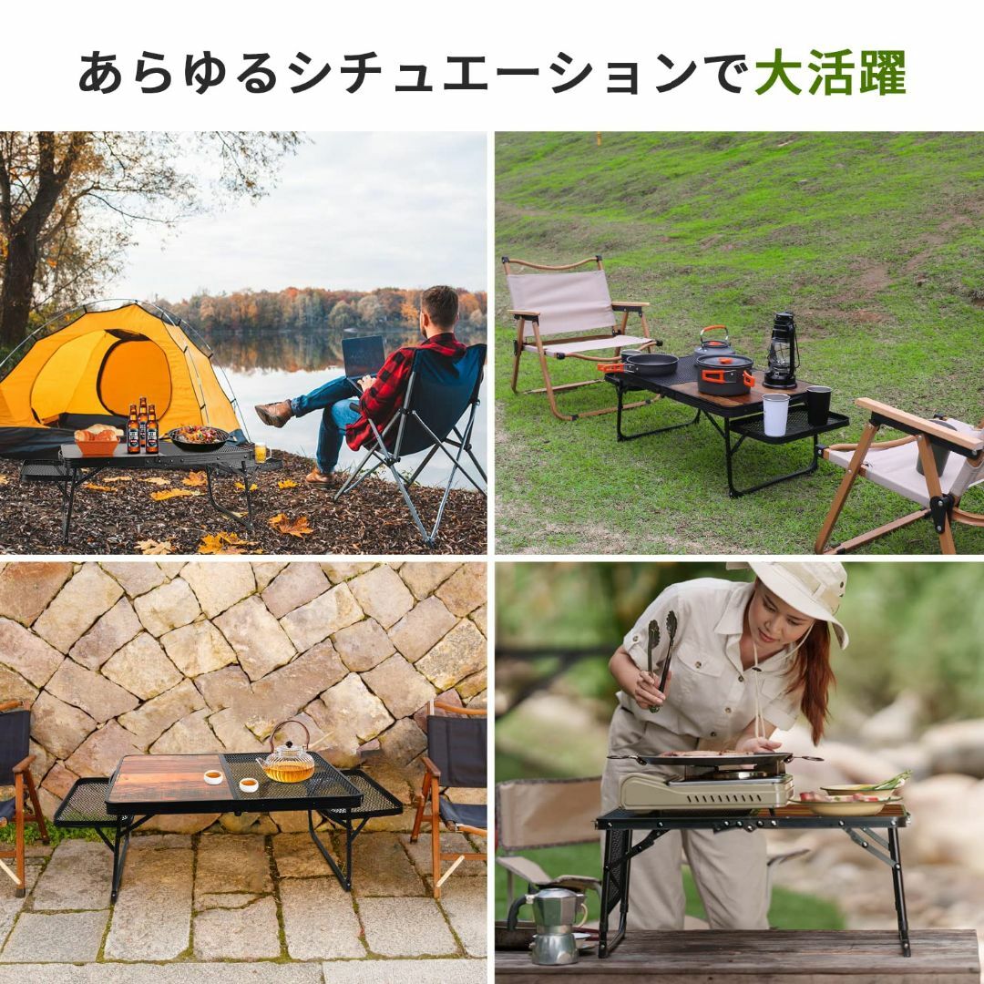 人気定番 スノーピーク グランピング おりたたみ サイドテーブル