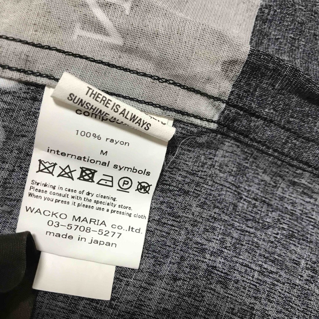 WACKO MARIA(ワコマリア)の美品　ワコマリア　半袖シャツ　ノートリアスビギー　M　 メンズのトップス(シャツ)の商品写真