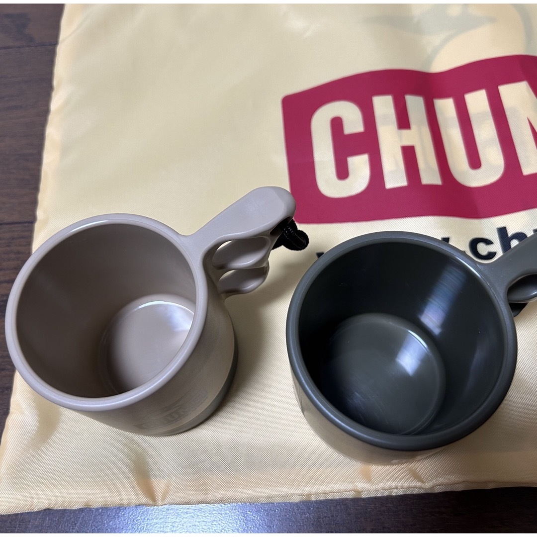 CHUMS(チャムス)の【新品未使用半額で出品】CHUMS チャムスアウトドアセットキャンプ　バッグ付き スポーツ/アウトドアのアウトドア(調理器具)の商品写真