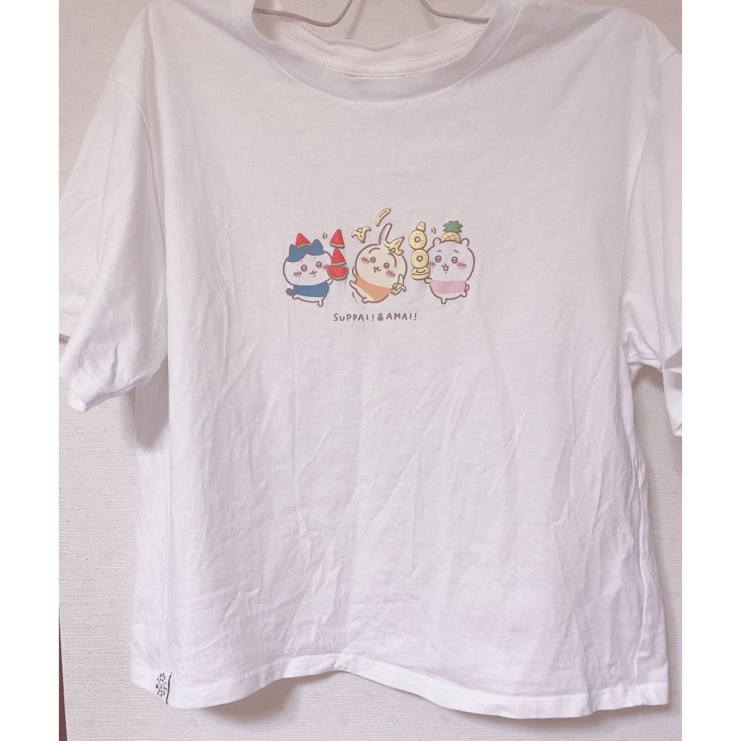 ちいかわ　GU コラボ　Tシャツ　ハチワレ うさぎ　限定　レア　白　ホワイト | フリマアプリ ラクマ