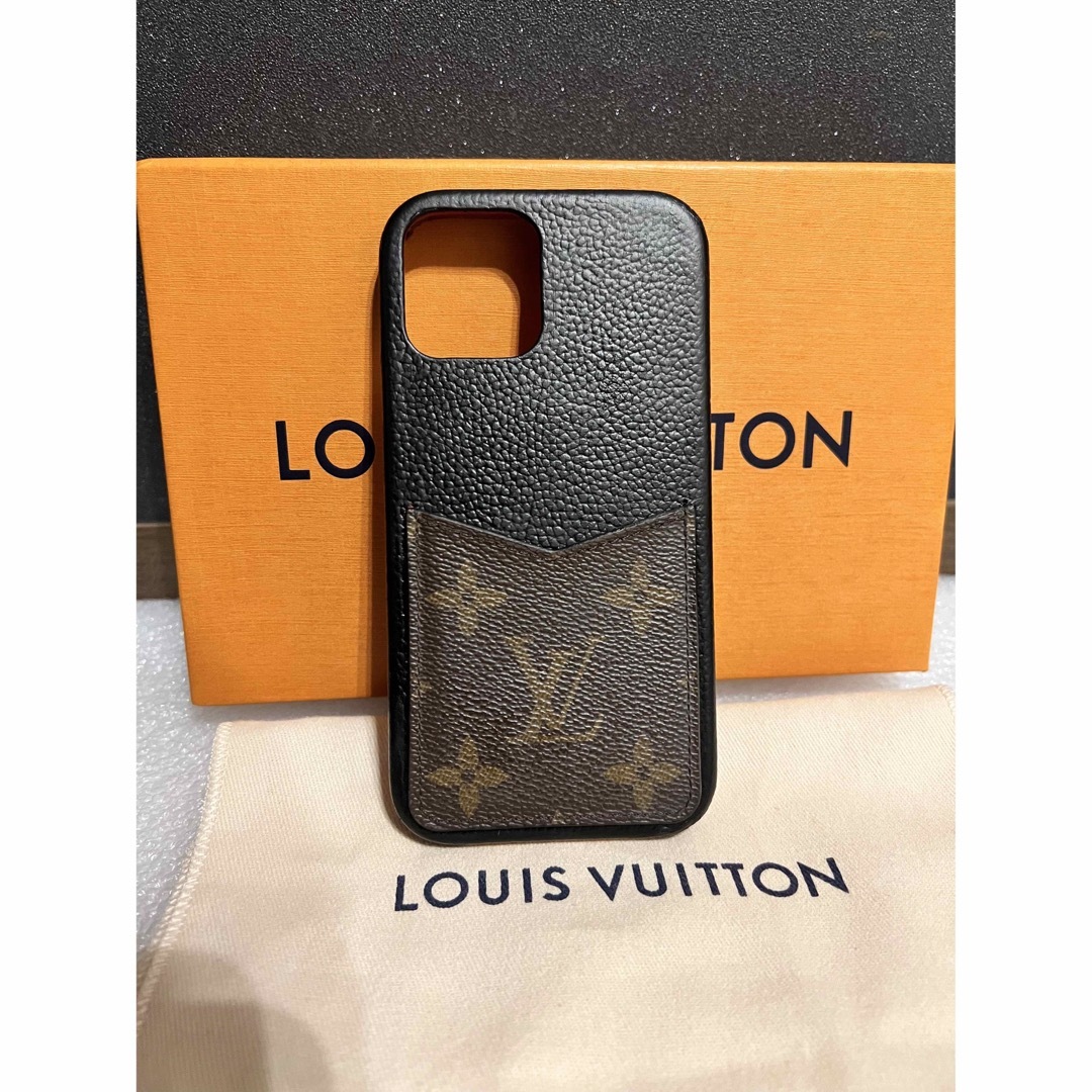 LOUIS VUITTON iPhone 12 PRO Bumper iPhone Case Monogram M80080 JAPAN