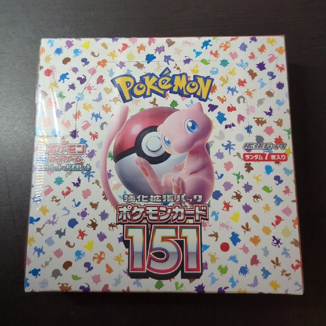 ポケモンカード 151 BOX シュリンク付き　ポケカ　1ボックス