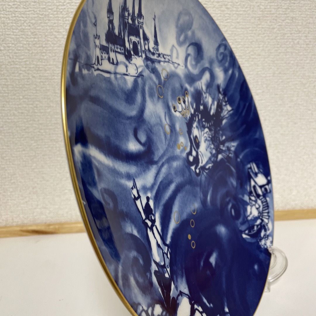 MEISSEN   Meissenマイセン・大きな飾り皿・１９９０年・２５.５cm