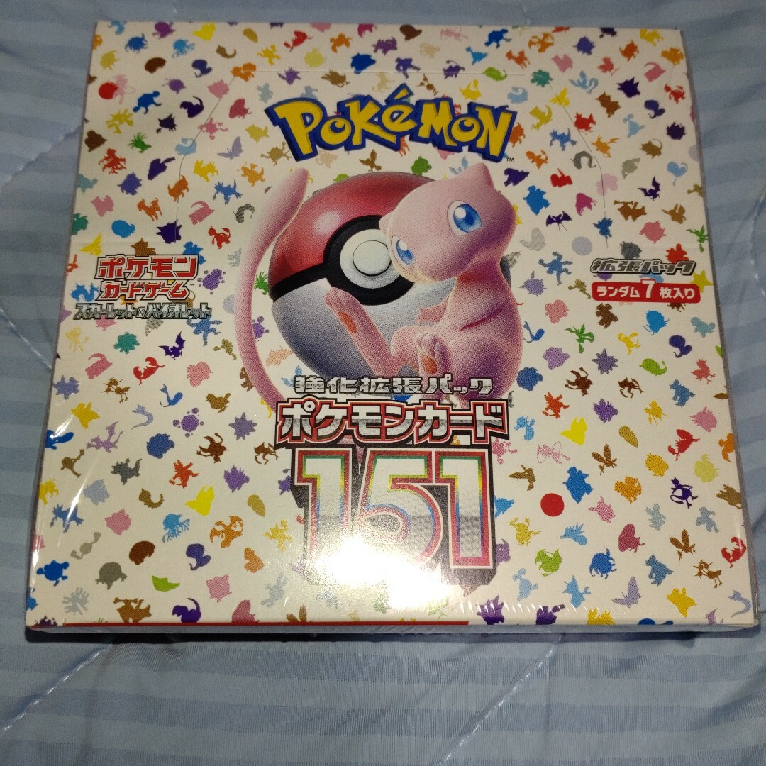 ポケモンカード151BOX　シュリンク有り