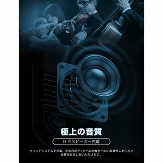 内蔵スピーカー搭載 8000ルーメン 小型ホームプロジェクターの通販 by