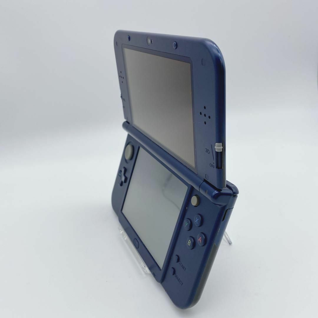 【液晶良好】任天堂 ニンテンドー new 3DS LL メタリックブルー 8