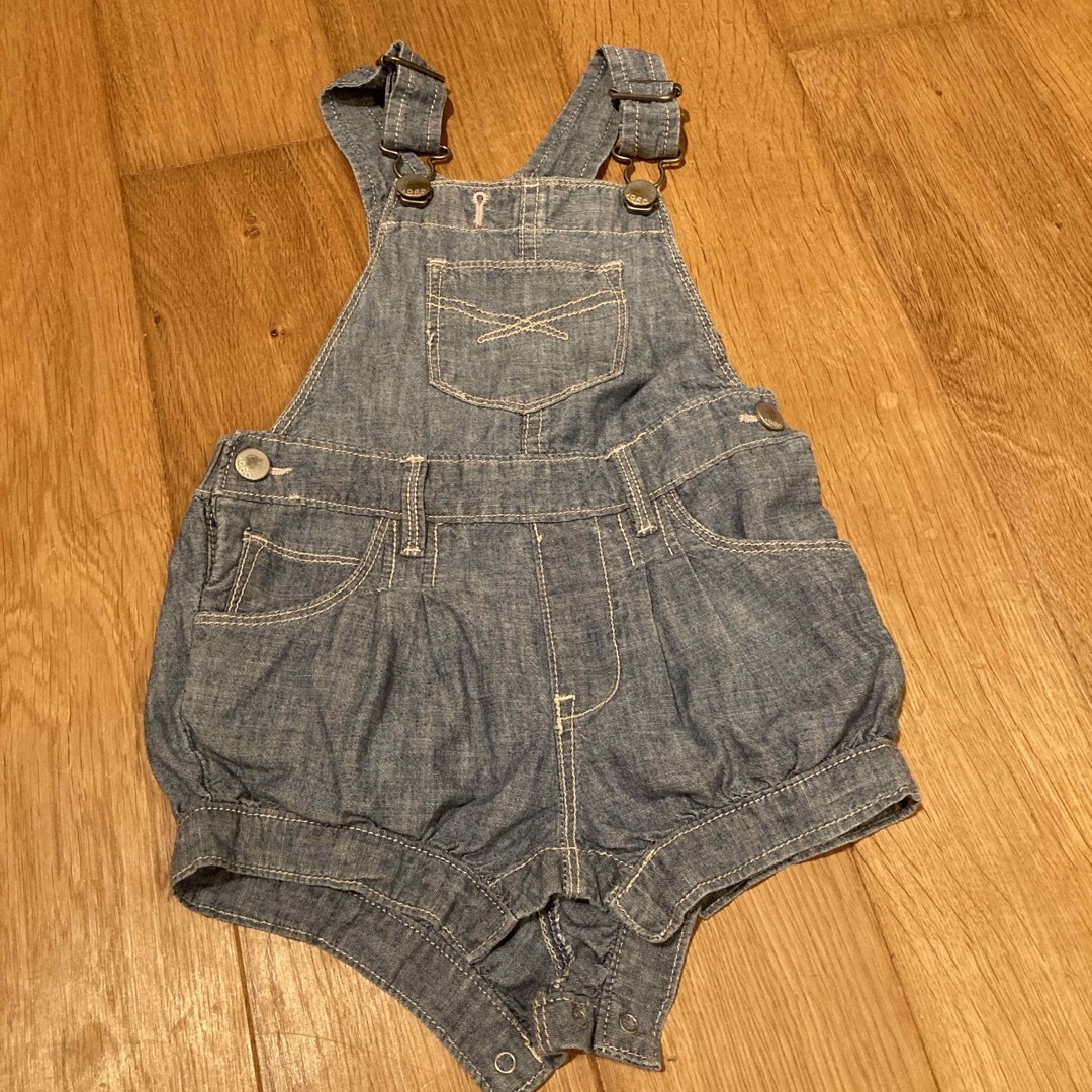 babyGAP(ベビーギャップ)のGAPbaby サロペット80 キッズ/ベビー/マタニティのベビー服(~85cm)(ワンピース)の商品写真