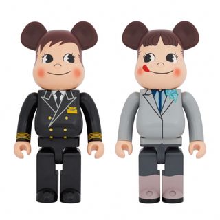 フジヤ(不二家)のBE@RBRICK ANA CAPTAINポコちゃん ペコちゃん1000% 2体(その他)