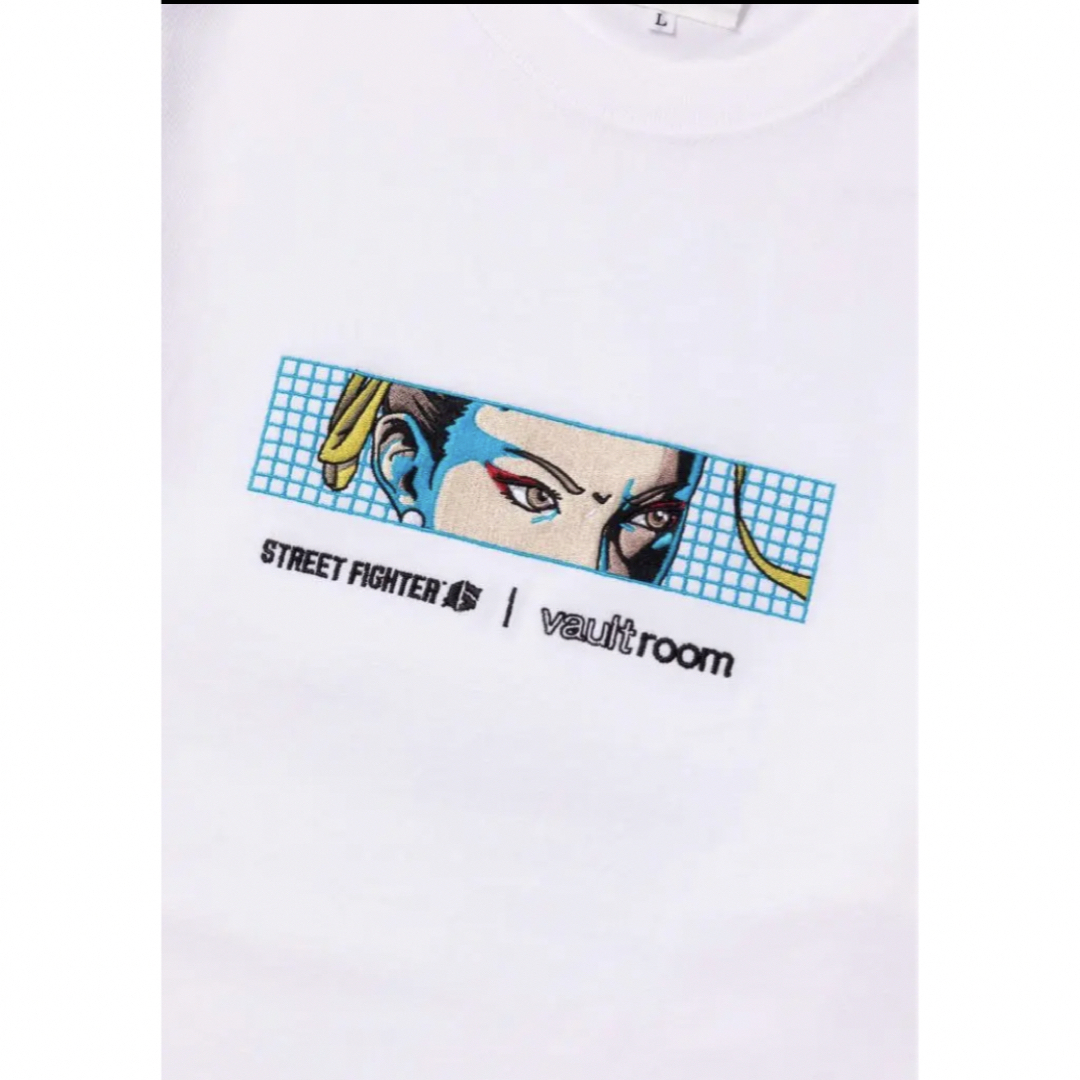 VAULTROOM CHUN-LI TEE WHT Lsize-