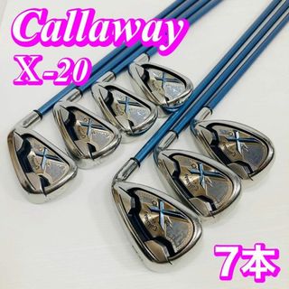 人気✨ レディース Callaway キャロウェイ アイアン5本セット X20