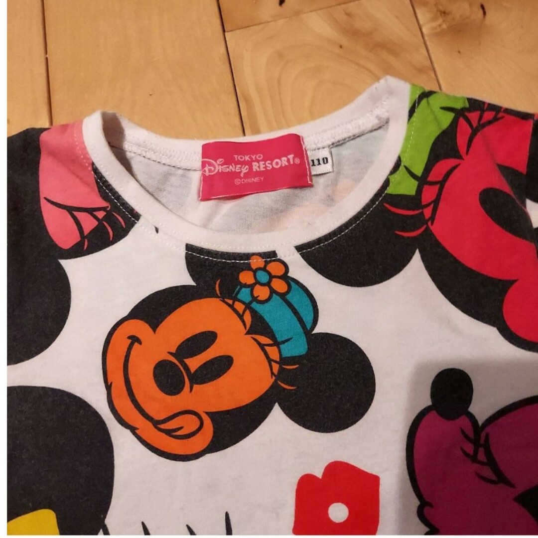 Disney(ディズニー)のディズニーTシャツ　お揃い キッズ/ベビー/マタニティのキッズ服男の子用(90cm~)(Tシャツ/カットソー)の商品写真