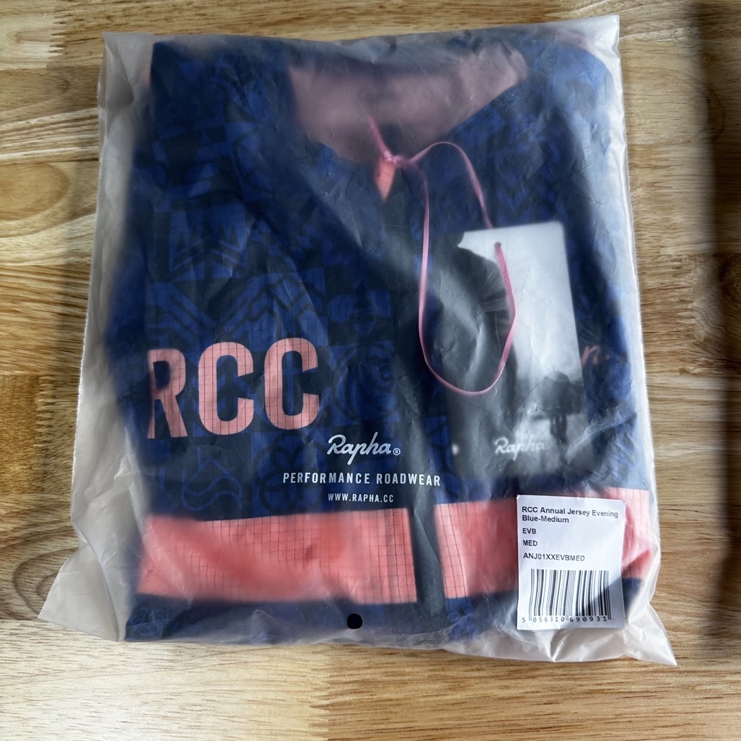 新品ラファ Rapha RCC 限定ジャージANNUAL サイクルジャージ Ｌ-