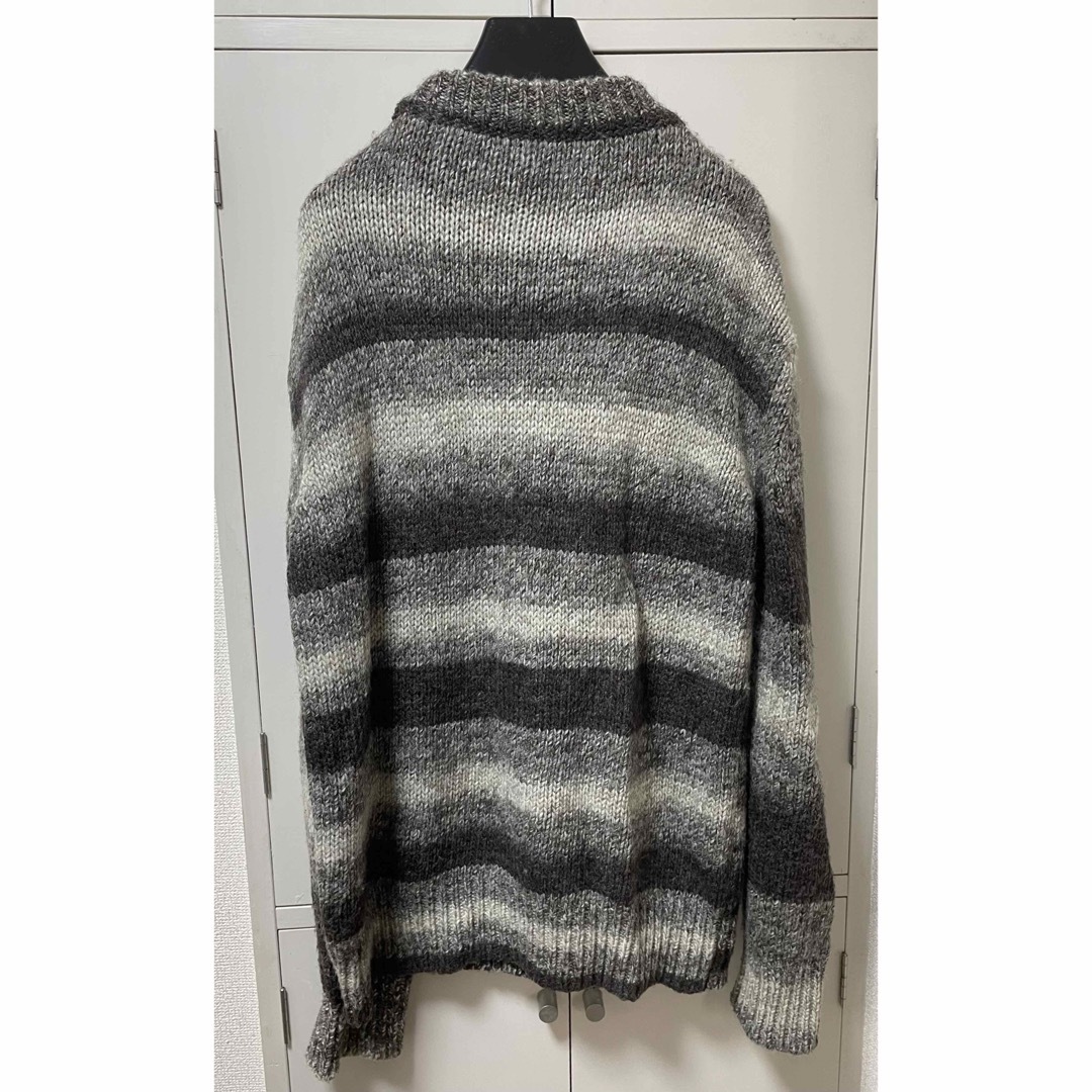 RAF SIMONS(ラフシモンズ)のRAF SIMONS  STRIPED SWEATER 20aw　ニット メンズのトップス(ニット/セーター)の商品写真