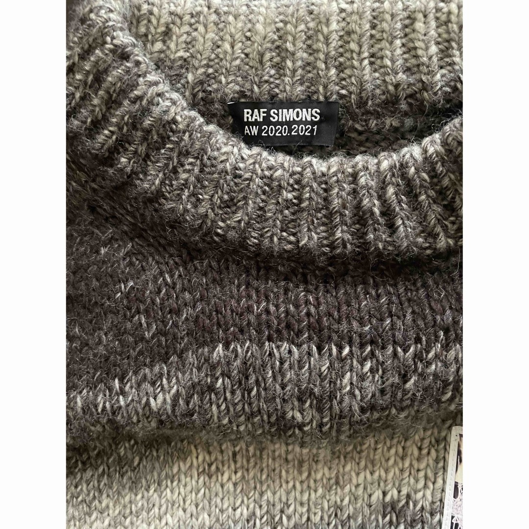 RAF SIMONS - RAF SIMONS STRIPED SWEATER 20aw ニットの通販 by