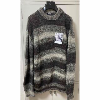 RAF SIMONS  STRIPED SWEATER 20aw　ニット