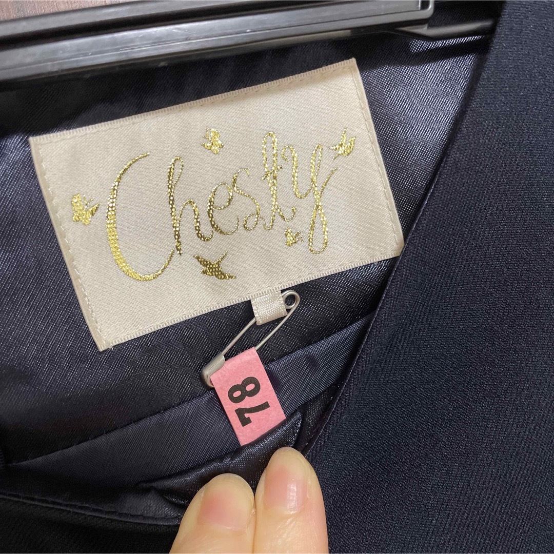 Chesty(チェスティ)の美品　Chesty ワンピース レディースのワンピース(ひざ丈ワンピース)の商品写真