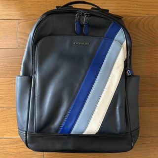 コーチ(COACH)のコーチ COACH ダイアグナルストライプ グラハム　中古品(バッグパック/リュック)